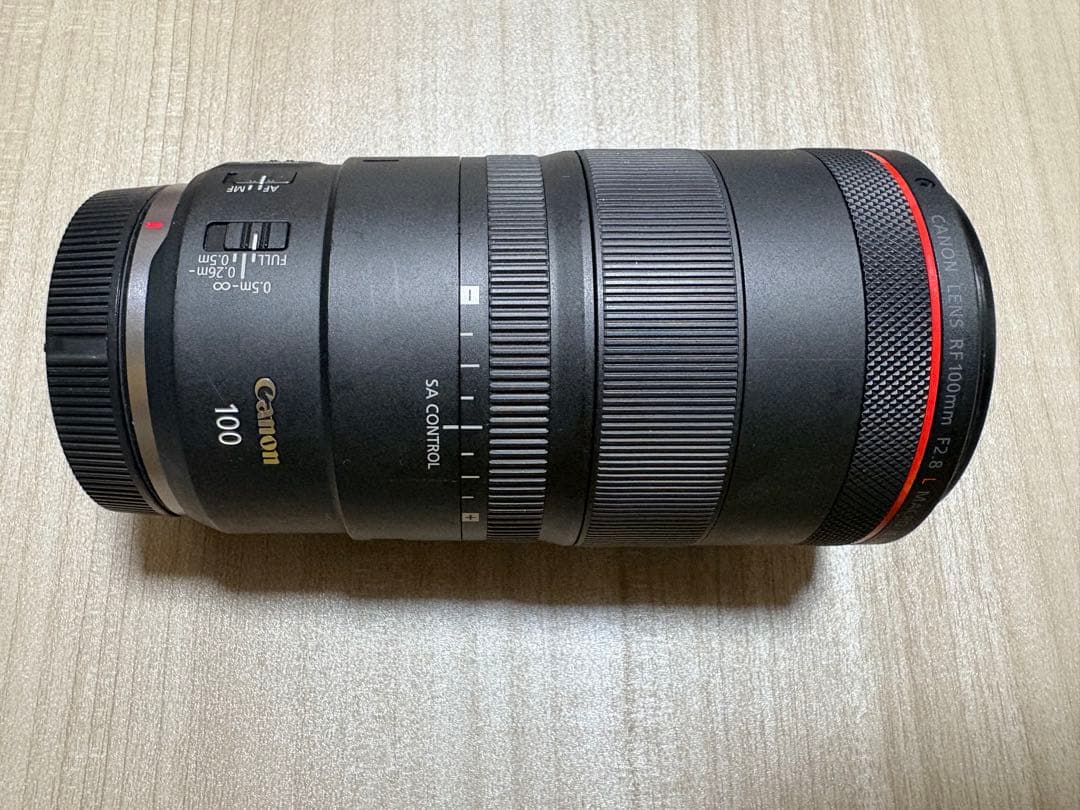 キャノンCanon RF 100mm F2.8 L Macro IS USM
