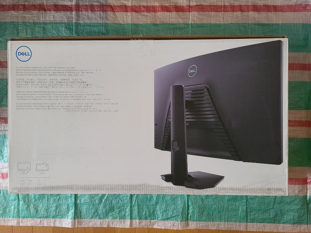 Dell 27インチ WQHD 曲面型ゲーミングモニター ■S2722DGM■