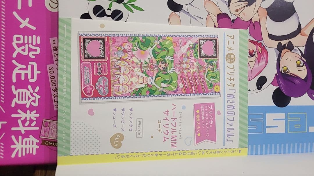 プリチケ ねむりのファルル めざめのファルル プリパラ 設定資料集