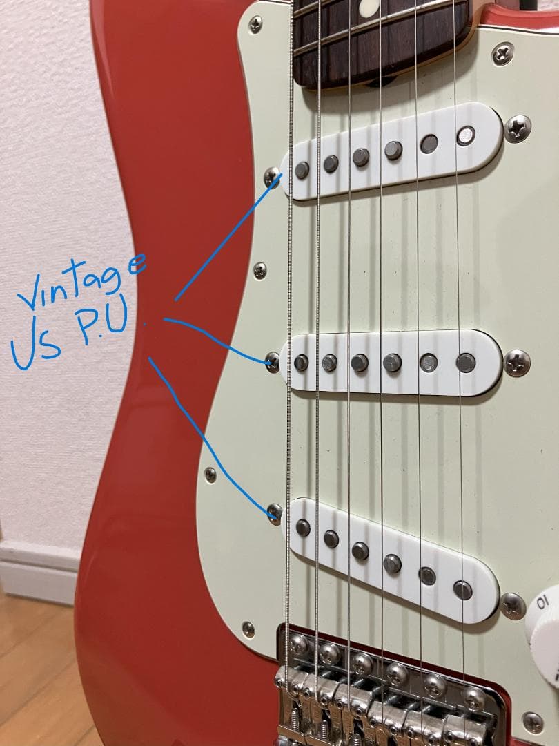 ギター Fender MIJ Traditional 60's Strat