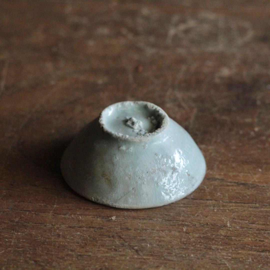 李朝 白磁 盃 ぐい呑み 古道具 古美術 朝鮮美術