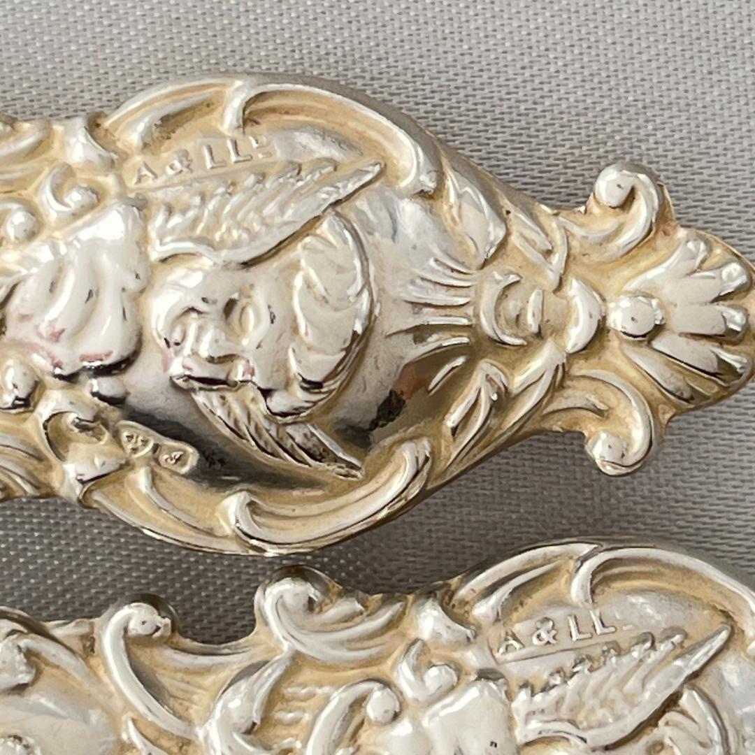 【Adie & Lovekin】【純銀ハンドル】 天使の靴べら / ボタンフック