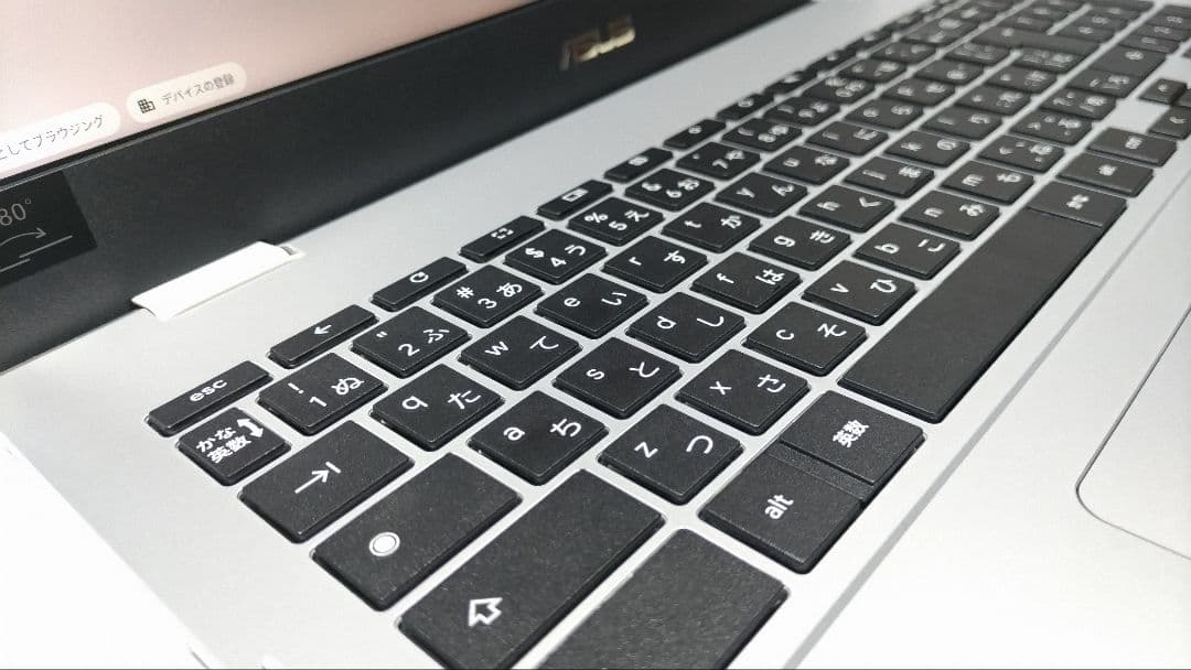 【美品♪】ASUS Chromebook 15インチ 8GB シルバー