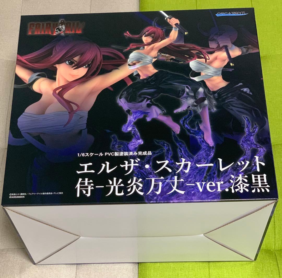 敵打　エルザ・スカーレット 侍-光炎万丈-ver.漆黒　黒鎧セット