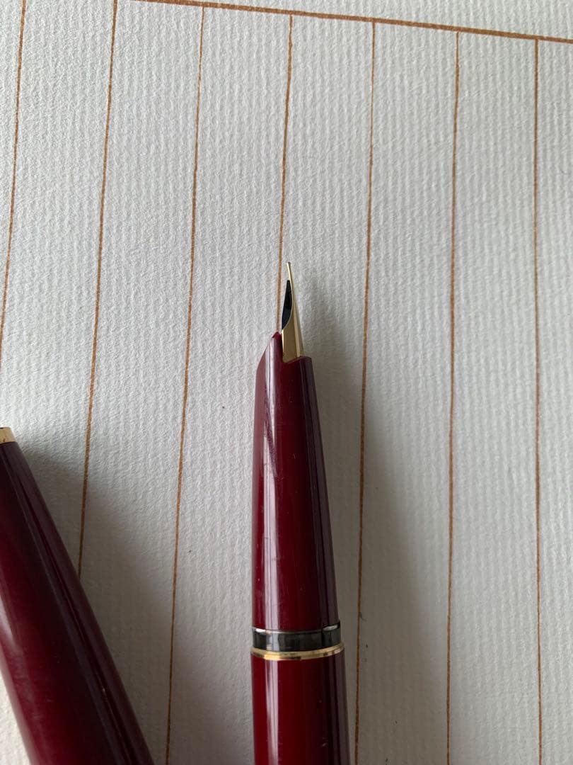 中古 モンブラン ボルドー 14Kペン先 万年筆