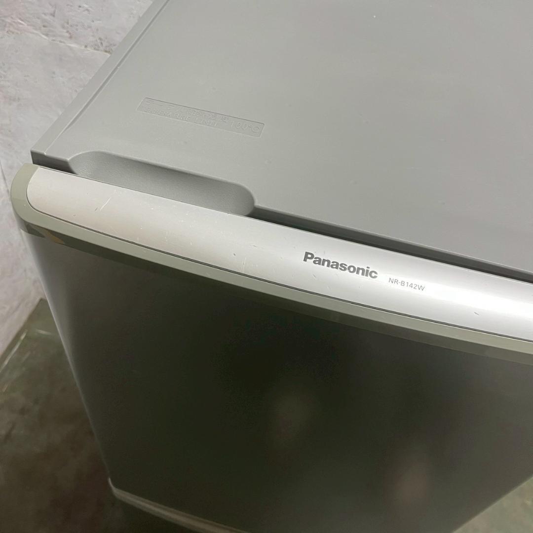 【Panasonic】 2ドア 冷凍冷蔵庫 NR-B142W-S A1081