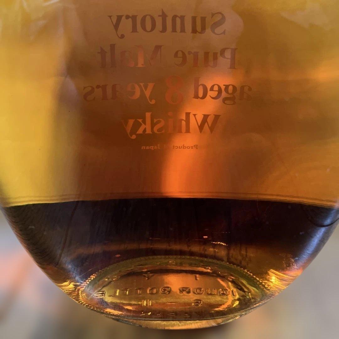 【希少】サントリー ピュアモルト 8年 特級，ニッカウヰスキー 余市蒸留所