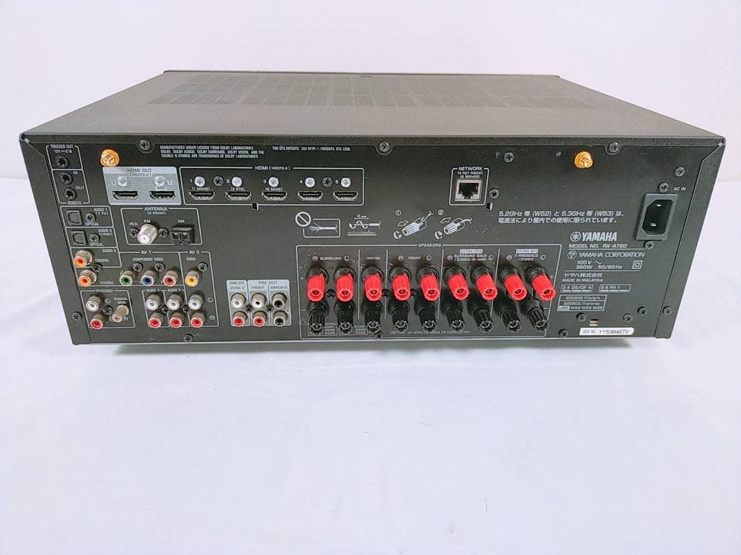 【美品】 ヤマハ AVENTAGE ネットワークAVレシーバー RX-A780