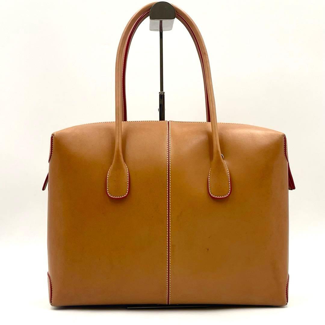 美品✨TOD'S DIバッグ 2way ビジネスバッグ 極上ヌメ革 クロスボディ