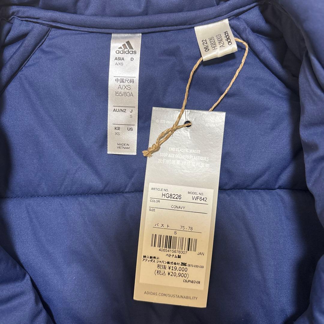 週末限定セール 新品adidasゴルフ レディース セットアップ ネイビーS