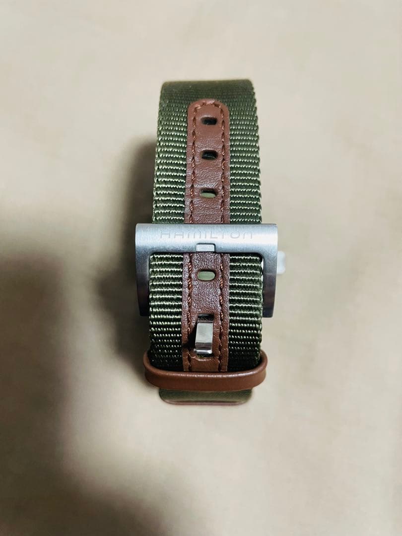 HAMILTON カーキフィールドメカ