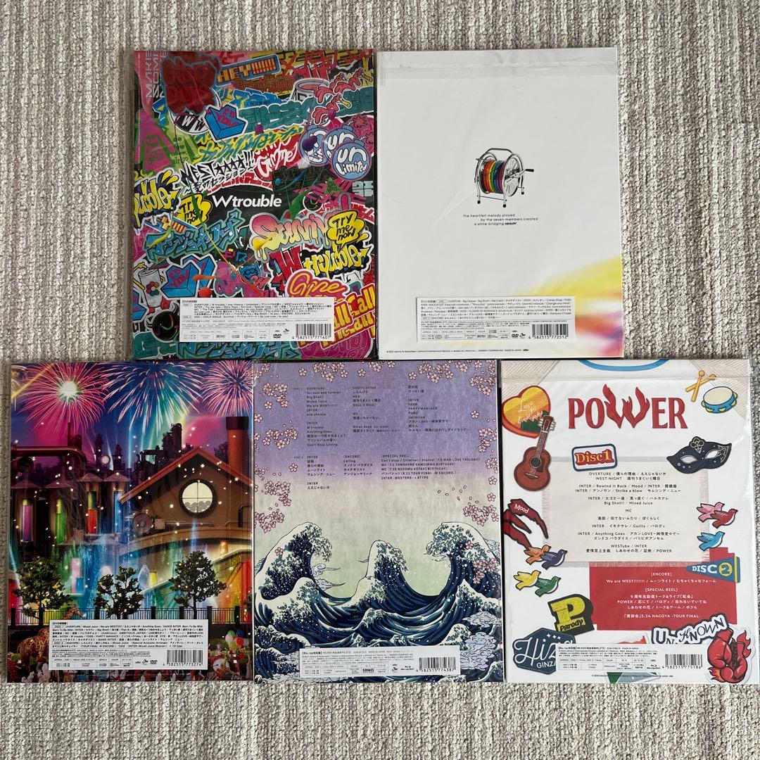 ジャニーズWEST WEST. ライブ　DVD Blu-ray