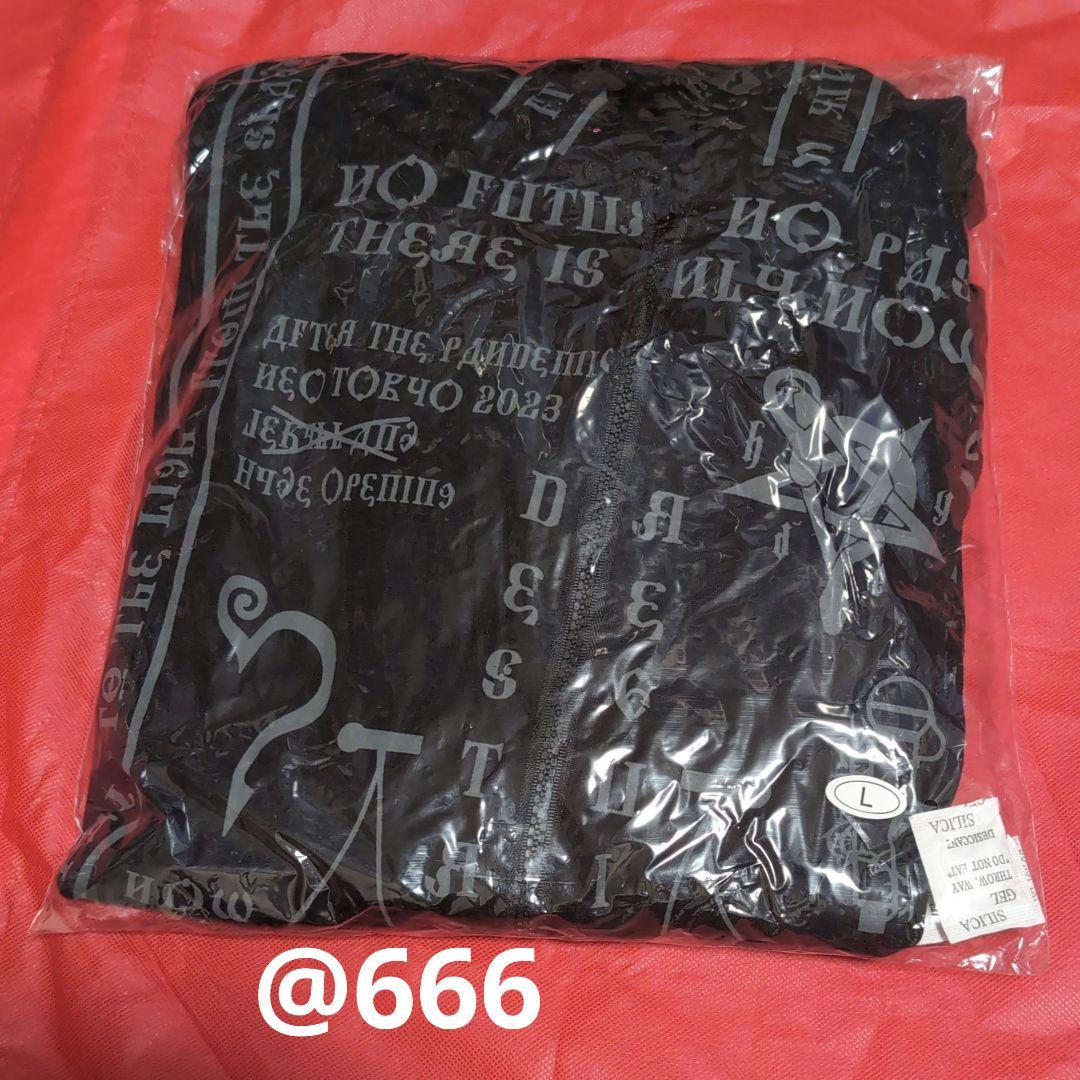 HYDE　グッズ　パーカー　2023　LIVE　ブラック　新品　ラルク