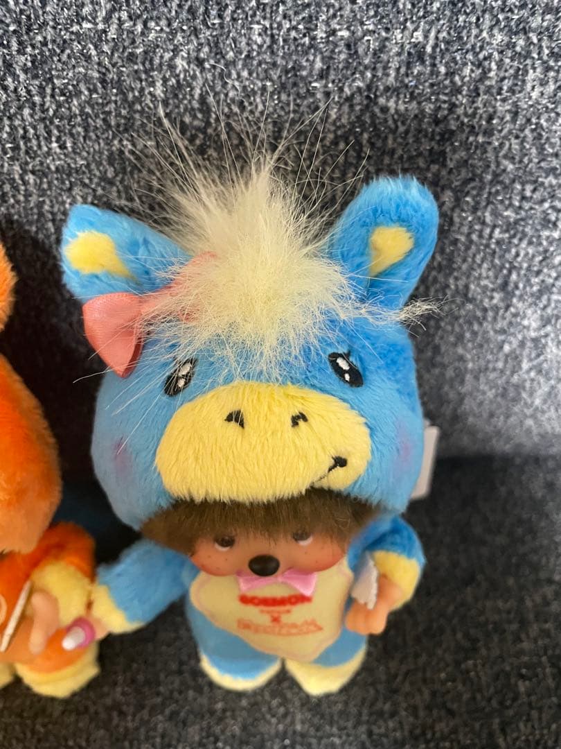 【湯布院限定】GOEMON モンチッチ 馬シリーズ 2体セット【新品】おまけ紙袋