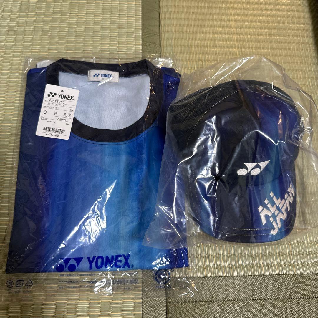 ★新品未開封タグ付★ヨネックス　2025インターハイ　Tシャツ　帽子　セット