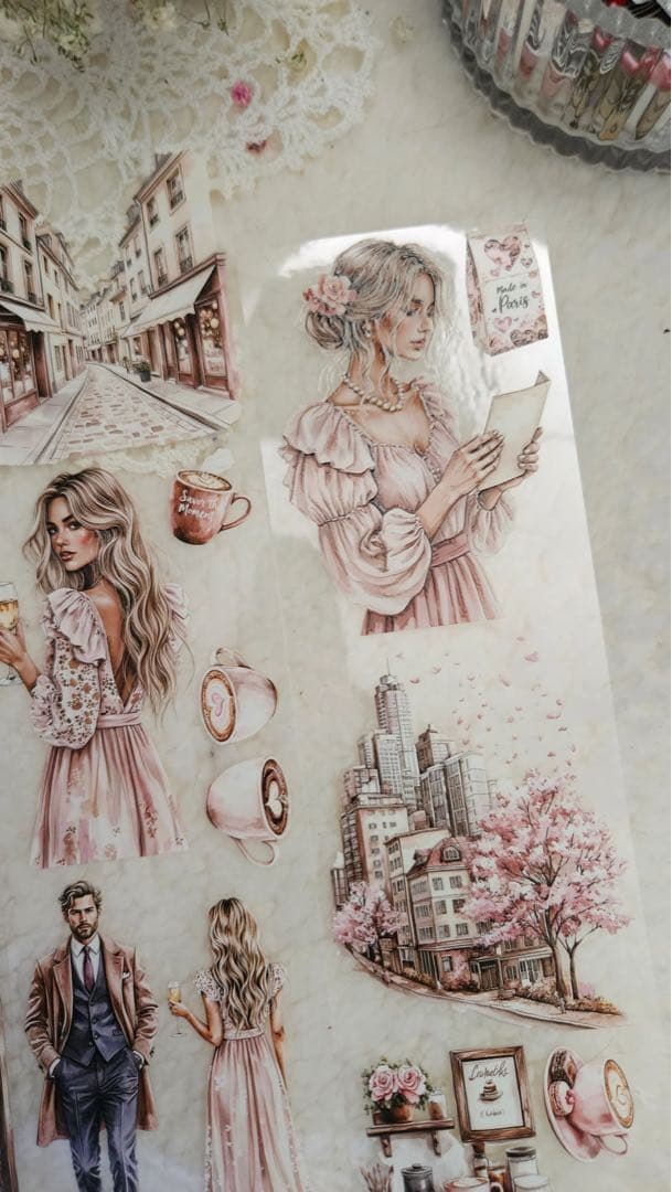 Lana's Scrap Shop 海外マスキングテープ　マステ 【2472】