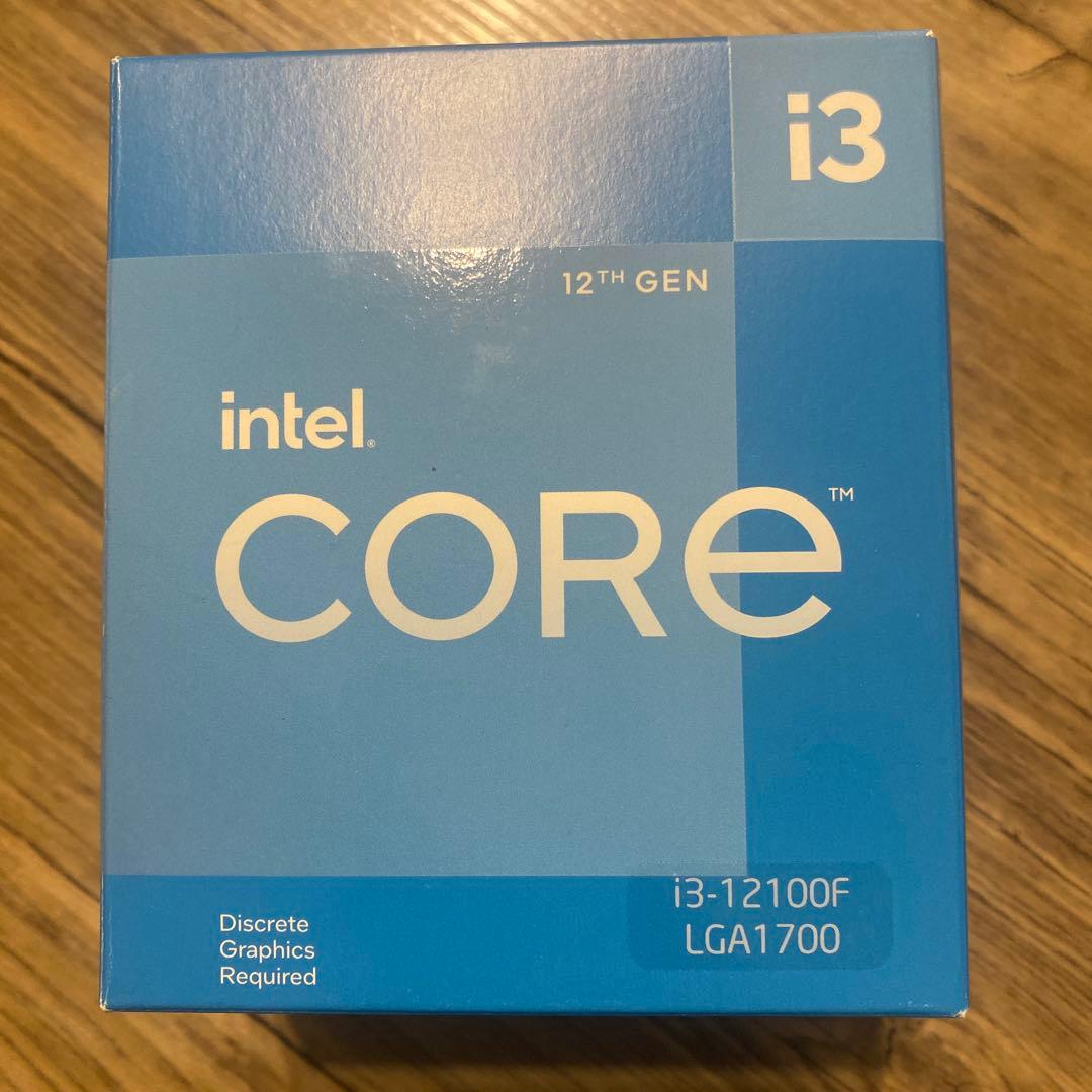 Intel Core i3-12100F 12世代 CPU