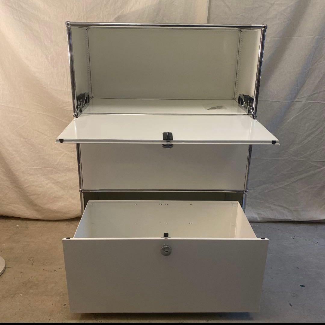 【POPO】USM Haller ハラーシステム １列３段キャビネット