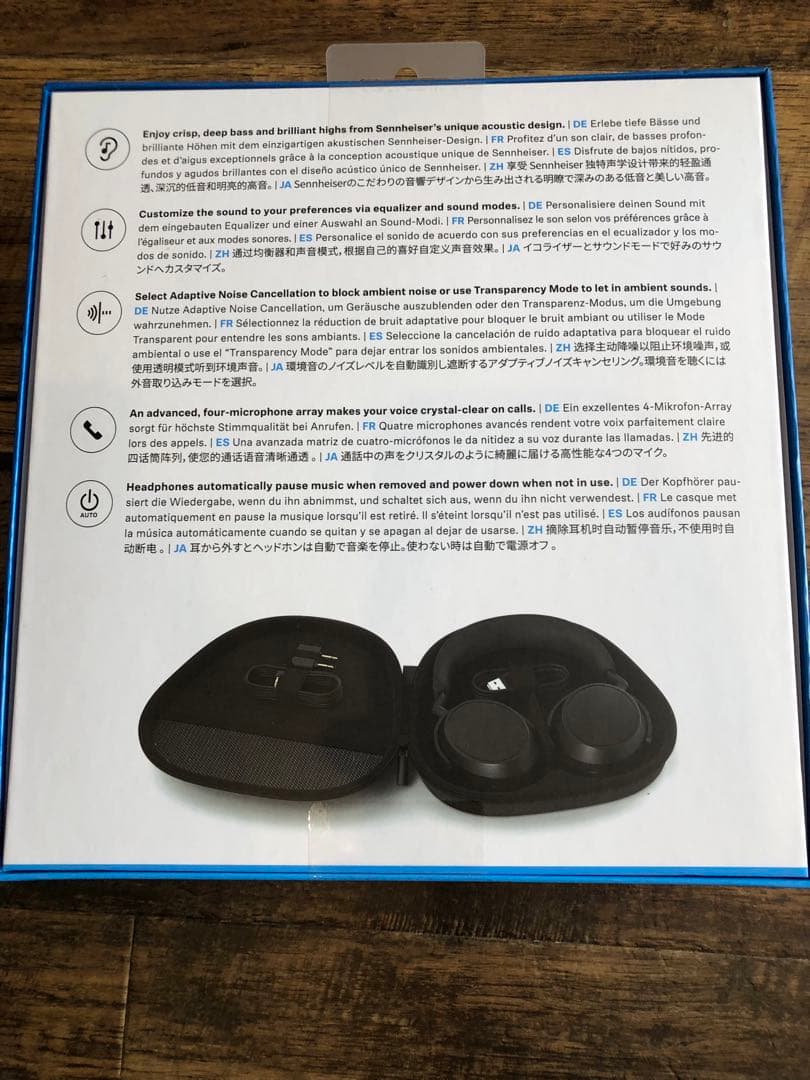 ゼンハイザーSennheiserワイヤレスヘッドホンMOMENTUM4ブラック