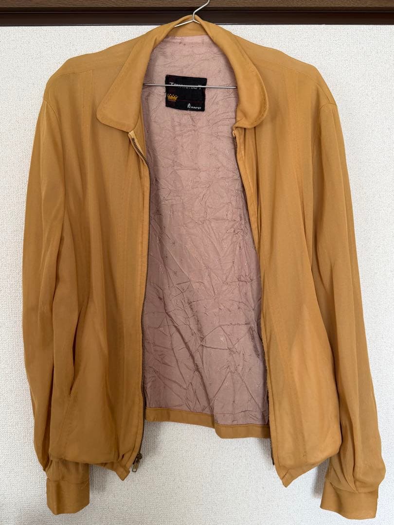 【希少】3連休価格1960年代TOWNCRAFTマスタードジップアップジャケット