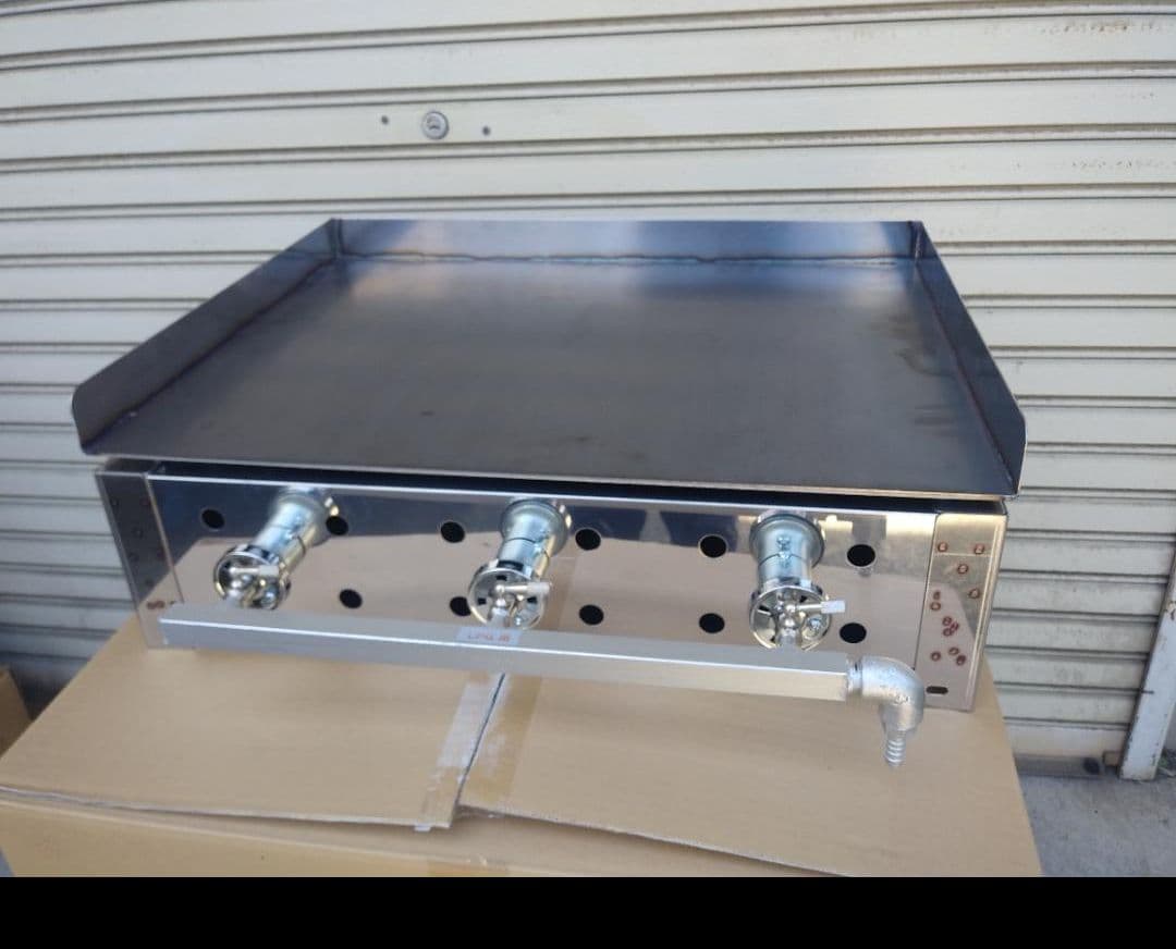 鉄板焼き　６ミリ鉄板　お好み焼きそば　学園文化祭　３辺フチ付　グリラー　キャンプ