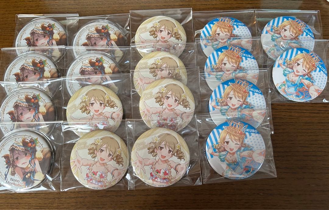 森久保乃々 プライズ缶バッジ