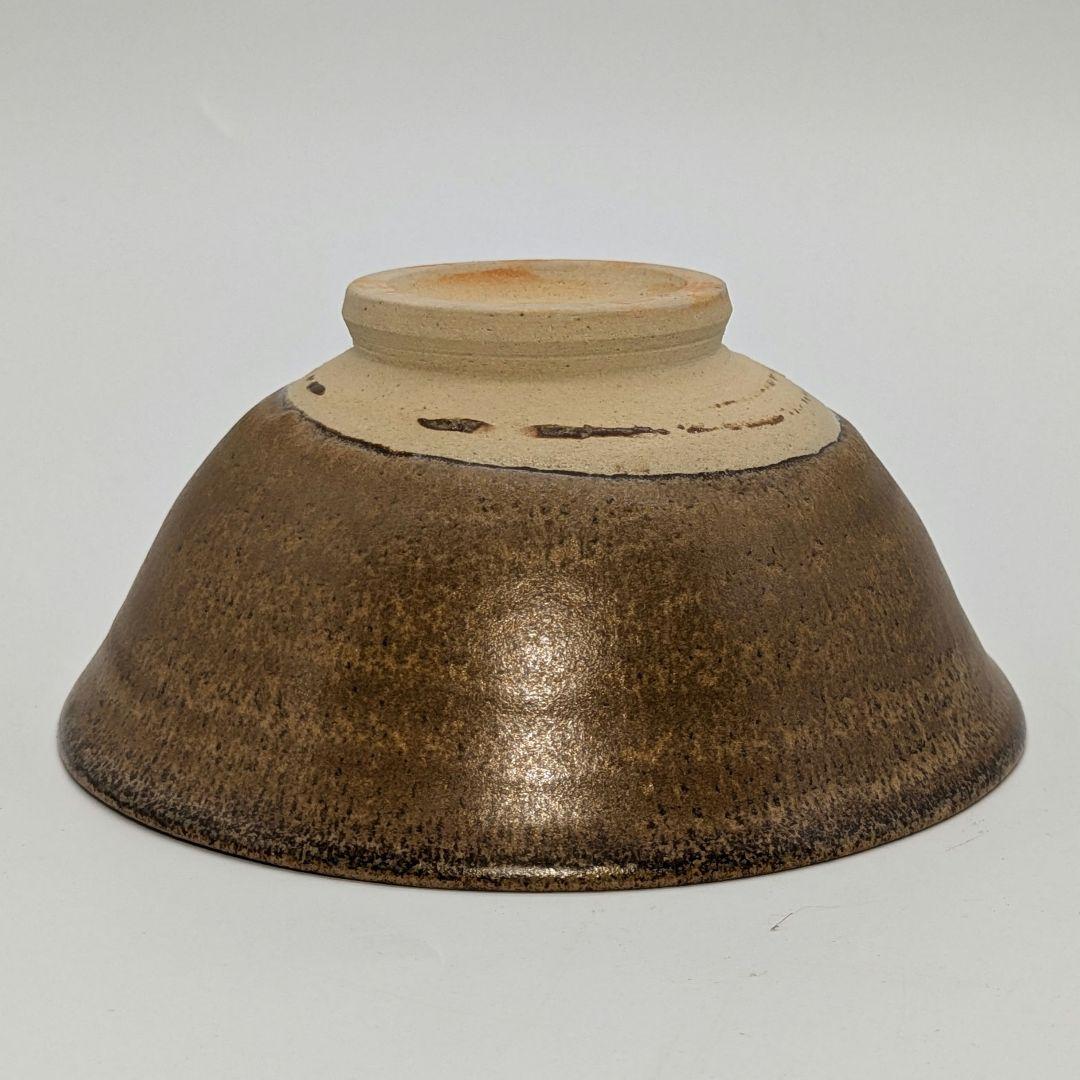 小倉円平 円平焼 金結晶茶盌 共箱共布栞 抹茶碗 抹茶茶碗 茶道具 小倉圓平