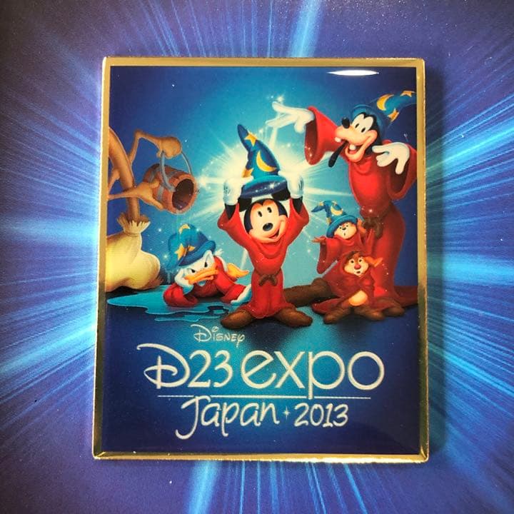 Disney D23 Expo japan 2013 非売品ピンバッチ