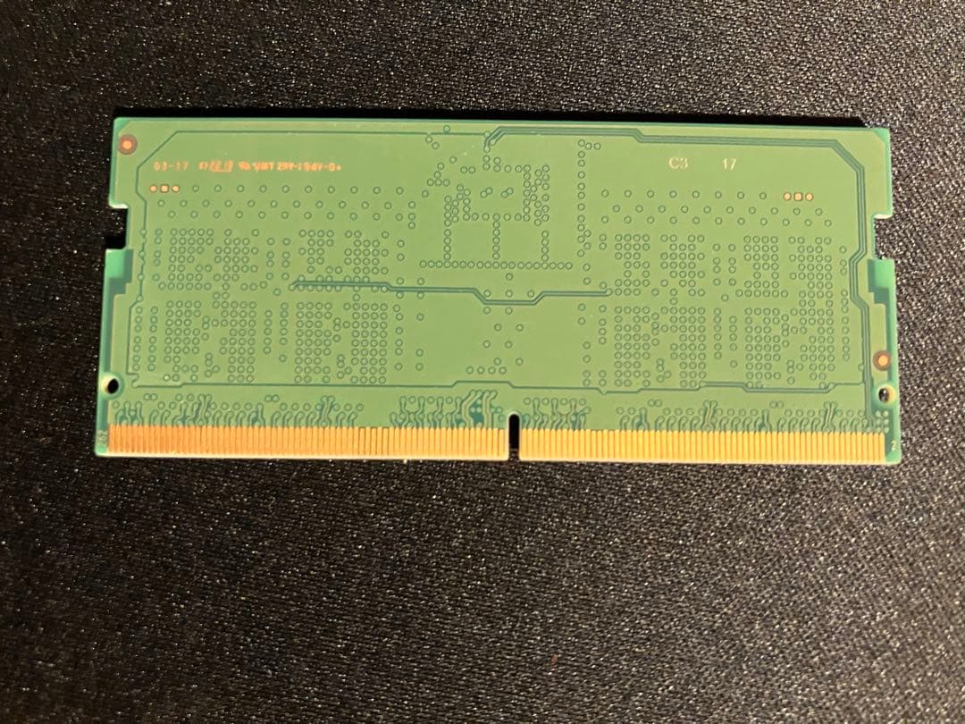 DDR5 8GB ノートPC用メモリ SO-DIMM 動作確認済