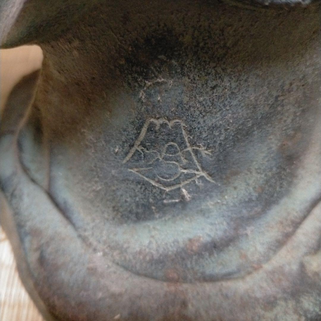 緑色陶器製女性像