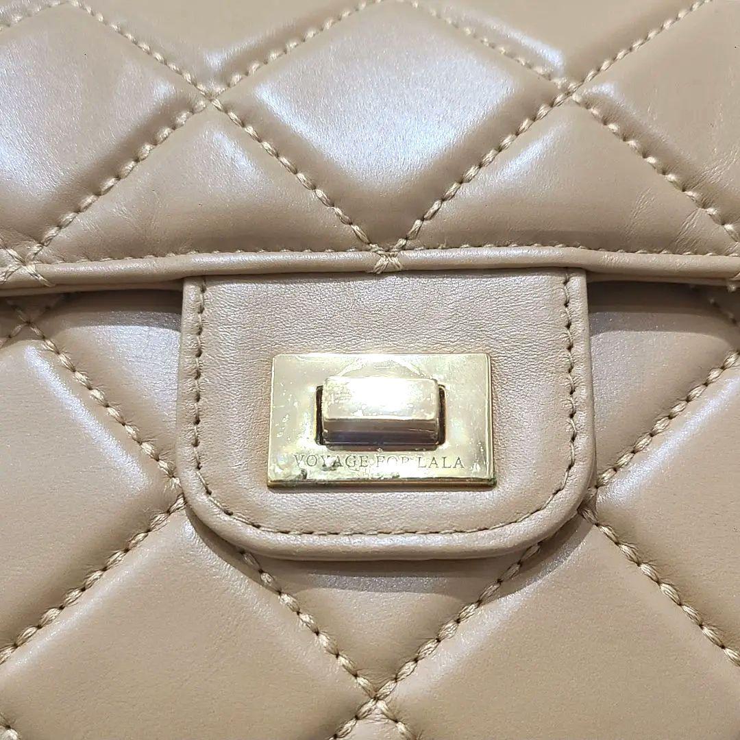 VOYAGE FOR LALA ララ キャリー マトラッセ ベージュ キャメルS