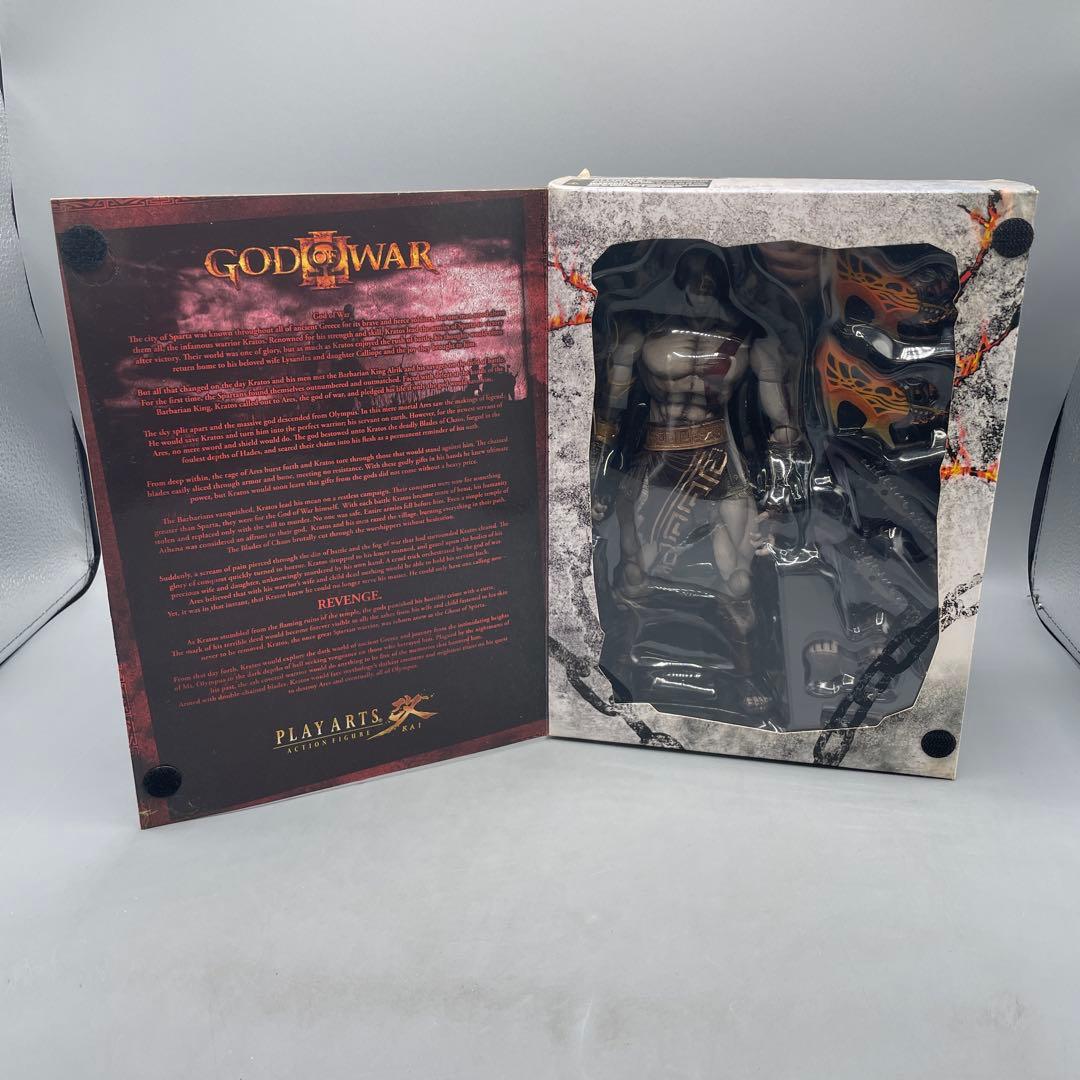未開封 PLAY ARTS改 クレイトス GOD　OF WAR Ⅲ 箱傷み