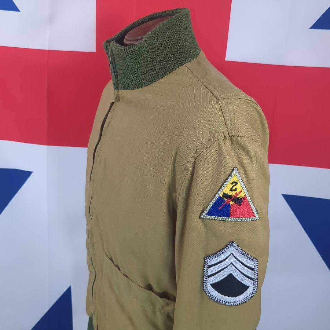 【新品】アメリカ軍 WW2タンカージャケット(ブラッド ピット スタイル）UK