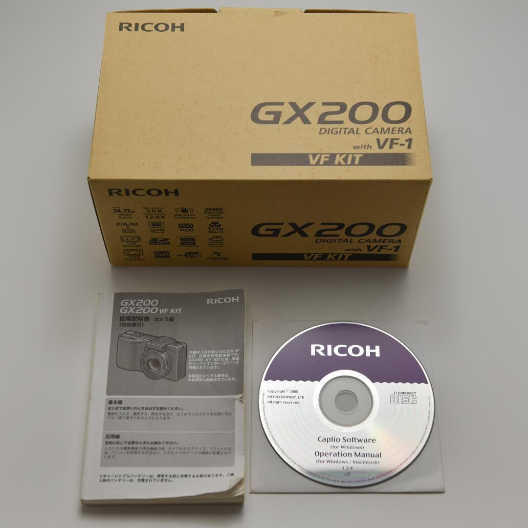 GX200 中古 センサー汚れあり 付属品多数