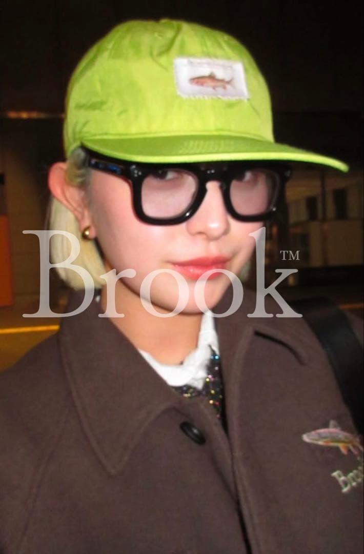 brook タグ　キャップ　ライム