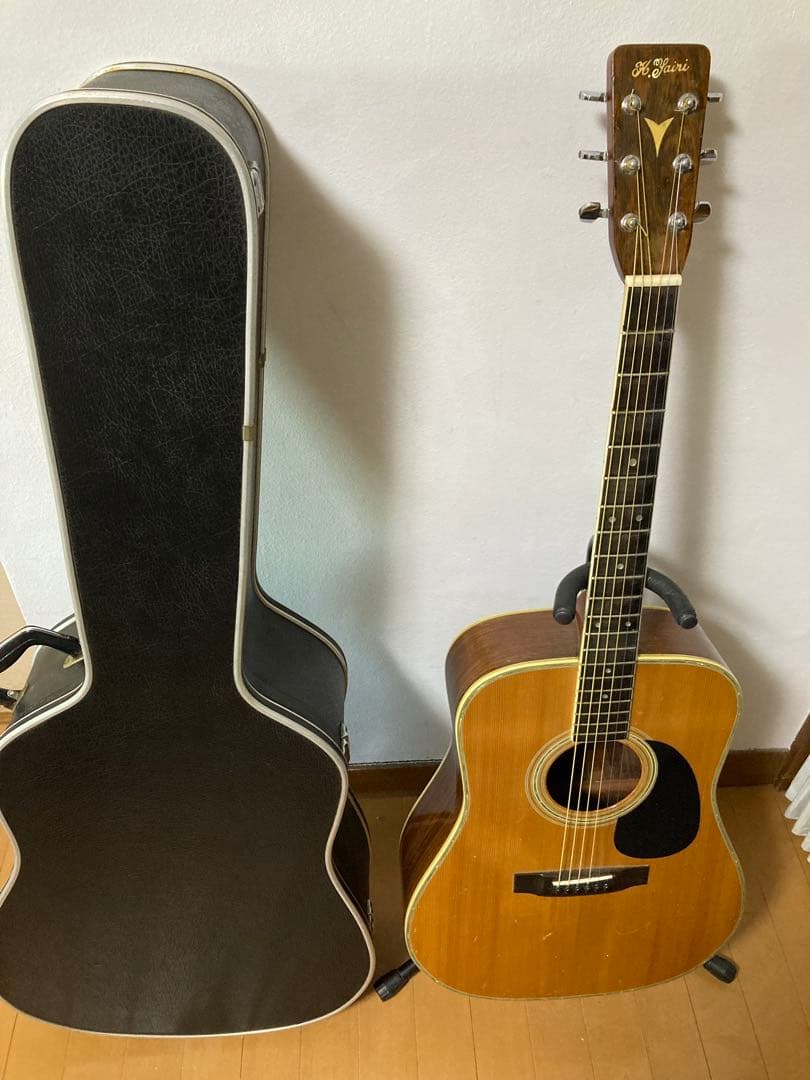 Kヤイリアコースティックギター　YW-500P リフレット済み　ハードケース付
