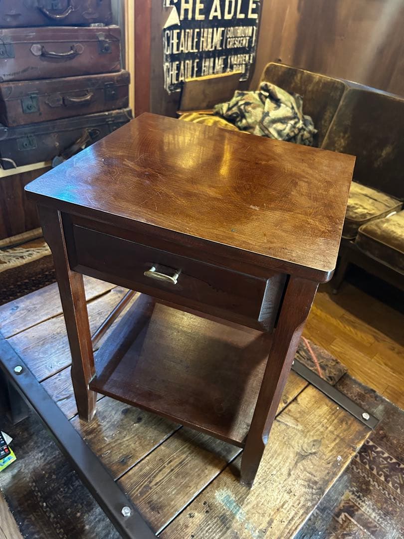 ビンテージ　サイドテーブル　ナイトテーブル　チェスト　60年代