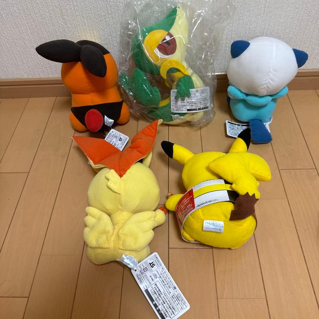 ポケモンわくわくゲットくじ2011 ぬいぐるみ賞コンプリートセット