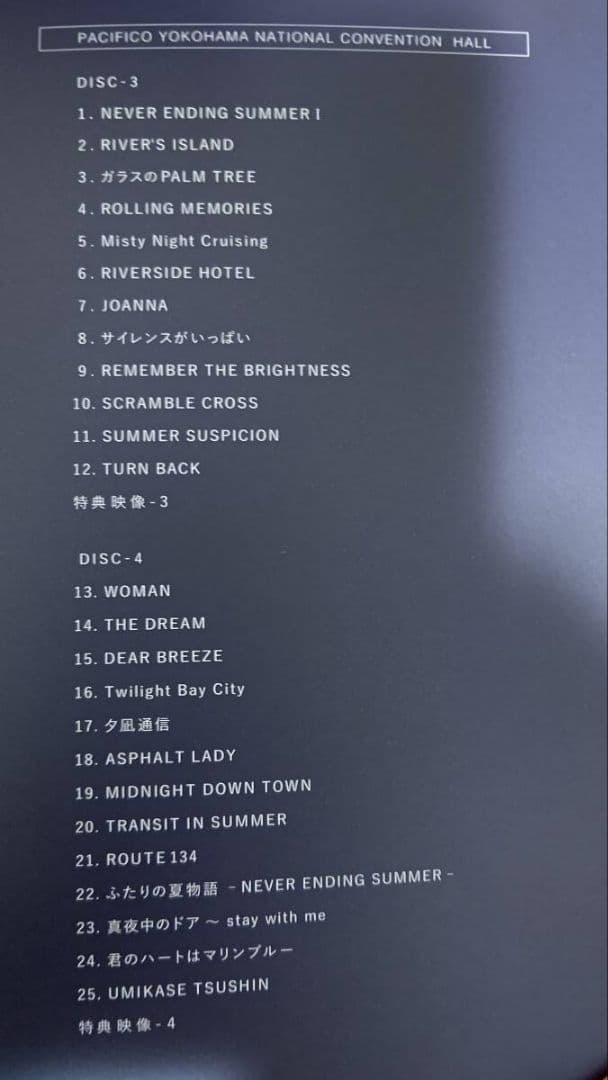 おまけ付 杉山清貴&オメガトライブ FIRST FINALE TOUR 2024