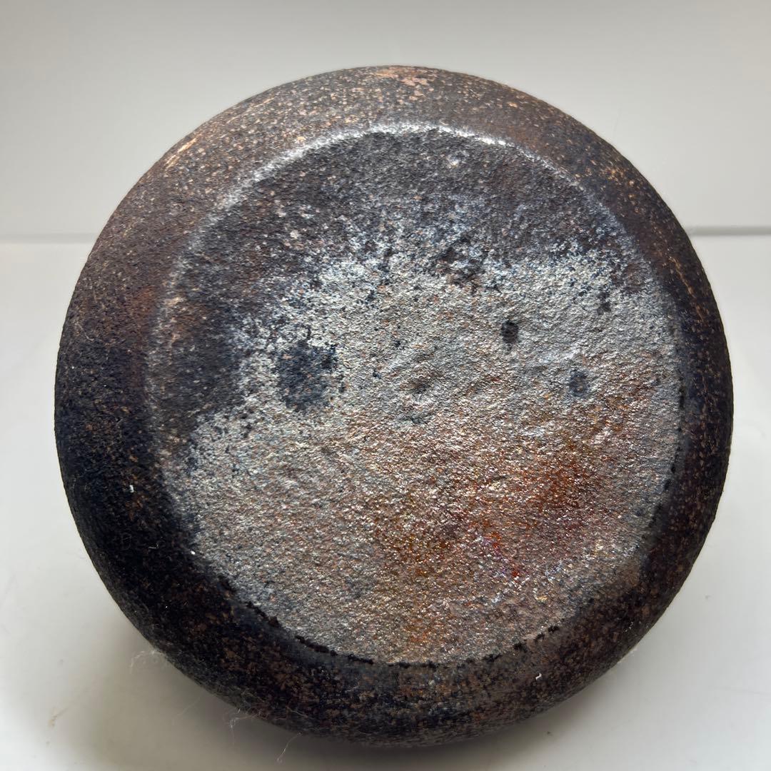 龍文堂　紅葉陽刻鉄瓶　高さ約21㎝/1621g 東Y7-1209☆2Fトヒチサ