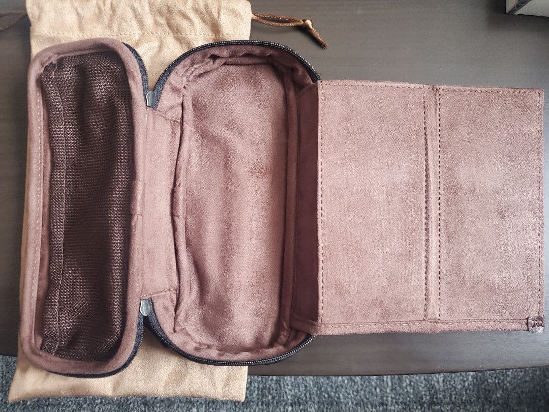 [あおりょページ]SEASAR OctFold ペンケース エンボスレザー