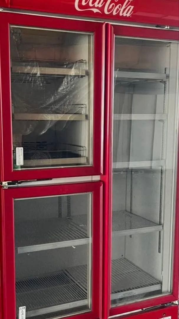 コカコーラ　冷温ショーケース　業務用