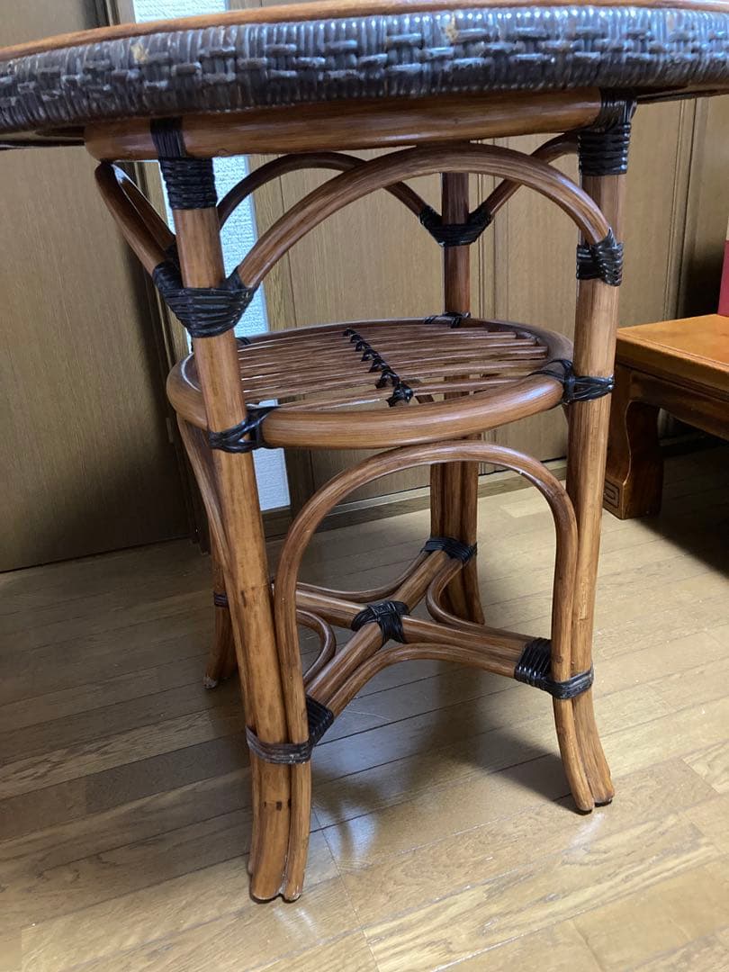 X！Kazama ラタン　テーブル