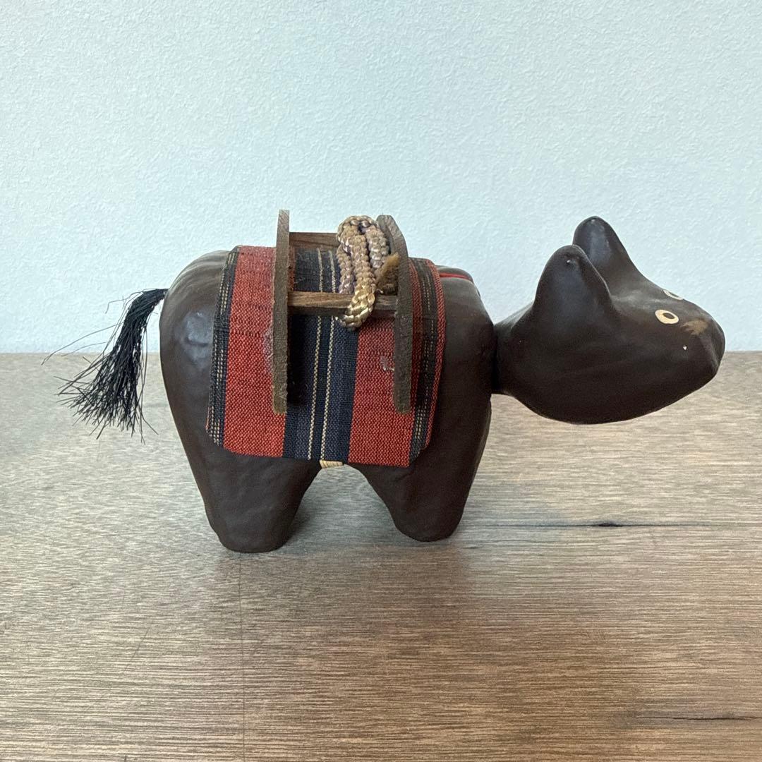 古代べこ　郷土玩具　古作　古代ベコ　会津地方伝統民芸品