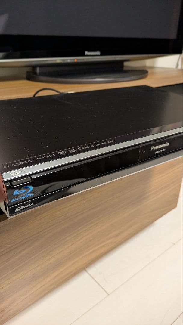 Panasonic プラズマテレビ50型＆ブルーレイレコーダー＆TV台3点セット