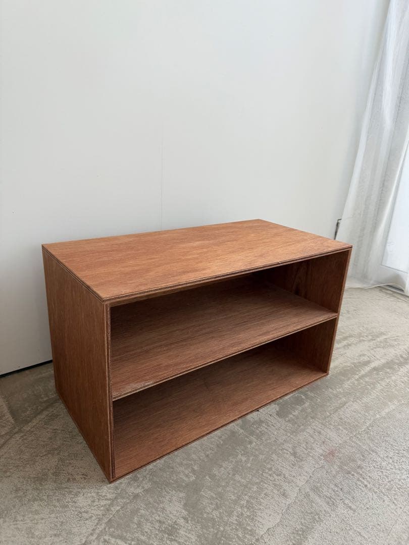 メ*ウ様 やる様　LAUAN SHELVES 2段ナチュラル　D&DEPARTM