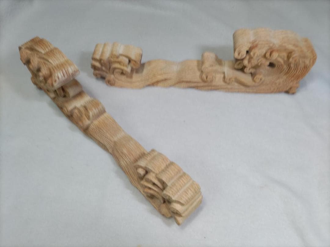 ★ ☆【波】幅30ｃｍ　1組（2個）山車、だんぢり彫刻部材　送料無料！