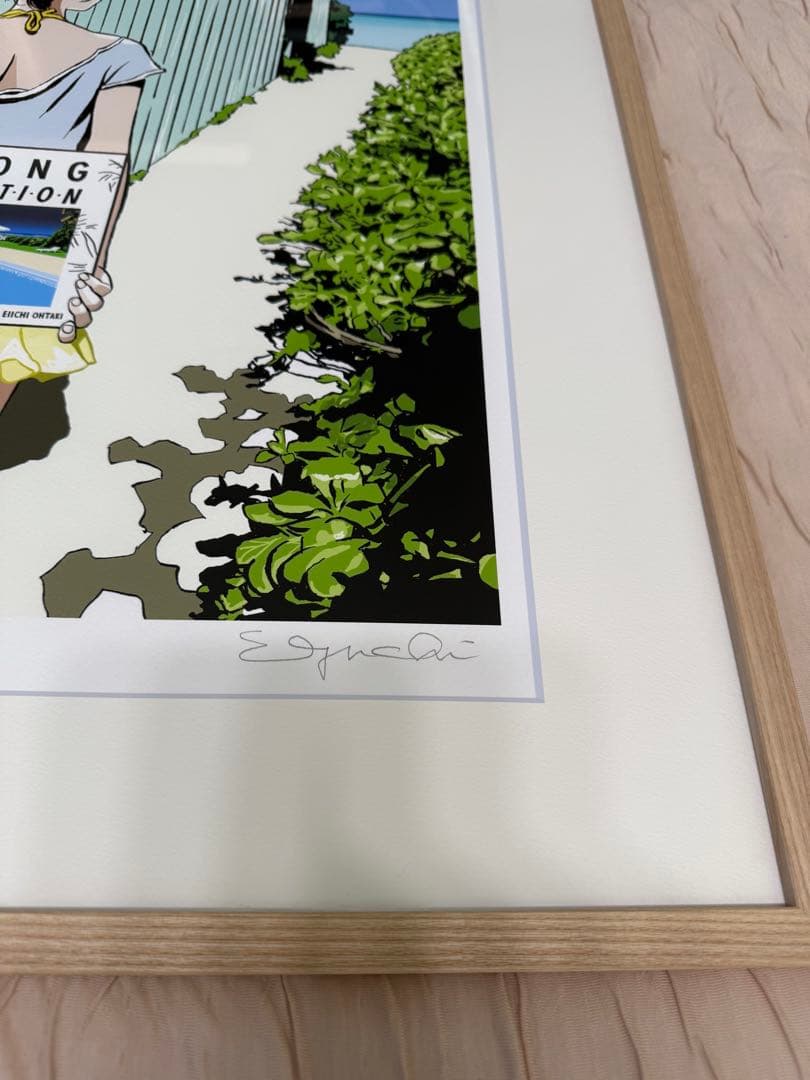 江口寿史　版画『A LONG VACATION　アルティメット・エディション』