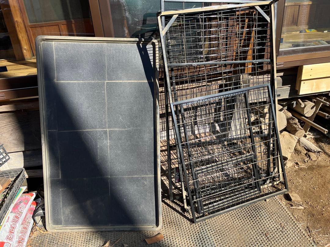 Fearndea 中型犬用ケージ 黒