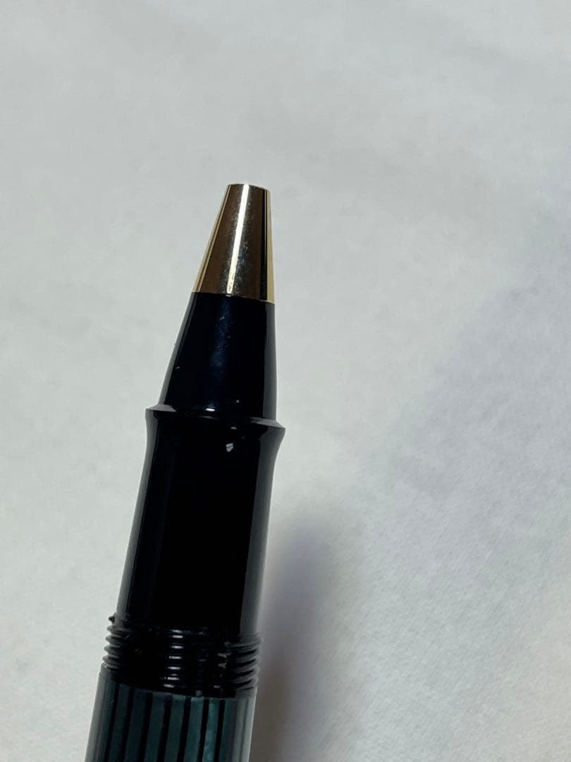 ペリカン　スーべレーン万年筆M400ボールペン　緑縞　2本セット